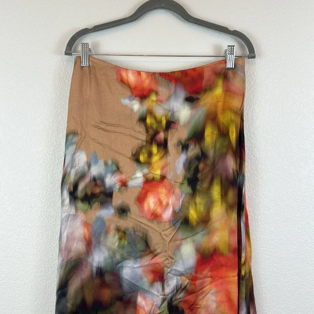 Stillwater Good Grace‎ Maxi Skirt - Watercolor Floral Size Large